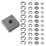 41pcs 3/8 & 1/2 Inch Impact Retaining Ring Clip Friction Rings with-0
